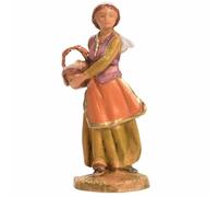 Fontanini Statuine presepe Pastorella con panni Categoria 6,5cm (cod.56)