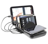 Docking Station USB 5 posti con Caricabatterie Wireless Removibile