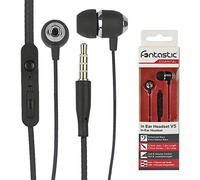 Auricolari - Cuffie Auricolari Audio 3.5 Mm Con Microfono Controllo Volume V5...