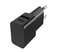Caricatore Alimentatore USB-C™ e USB-A da Muro per Smartphone e Tablet Ner