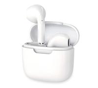 Fontastic Auricolari Wireless BT v5.1 con Custodia di Ricarica 2 in 1 Bianco