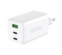 Fontastic Caricatore Alimentatore GaN 100W 2x USB-C™ 1x USB-A Power Delive