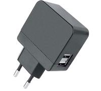 Fontastic Caricatore 2 USB 2,1A Compatto Spina Europea 2 pin Nero