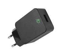 Fontastic - Ipw-usb-qc3bf - caricatore usb 3a quick charge 3.0 spina europea 2pin nero