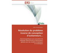 Fontchastagner- Résolution du problème inverse de conception d actio (Tascabile)