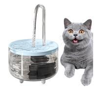 Fonte Di Acqua Di Gatto USB - Ciotola Per Bere Per Animali Domestici Interni, Alimentatore Automatico 1L | Filtro Di Circolazione, Distributore Tranquillo Compatto Per Domestici O Chiodi Ne