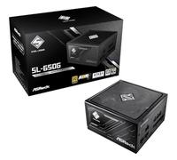 Fonte di alimentazione ASROCK CL-650G, PSU,650W, 80 Plus Gold,120 mm, Active PFC,PCI-E (6+2 Pin) x4, SATA (5 Pin) x4