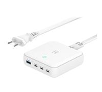 Fonte di Alimentazione Tucano 100W Quick Charge 3.0 MA-DEGAN100-EU-W 3x USB-C 1x USB-A Bianca
