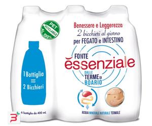 FONTE ESSENZIALE PET 6 X 400 ML