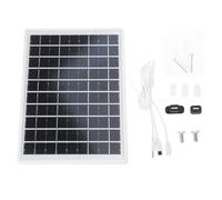Fonti di energia solare resistenti alle intemperie del pannello di energia per telecamere di sicurezza Sorveglianza esterna 8W Protezioni intelligenti Pannello solare