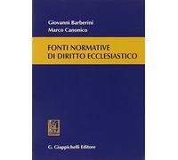 Fonti normative di diritto ecclesiastico