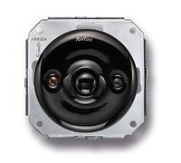 Fontini 31 - 310 - 27 - 2 - Pulsante 10 A porcellana nero Pack