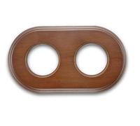 Fontini 31-802-21-2 - Cornice legno faggio 2 elemento coloniale invecchiato pack