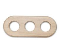 Fontini 31-803-00-2 - Cornice legno faggio 3 elemento coloniale naturale pack