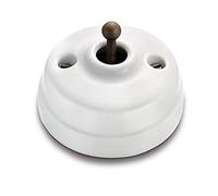 Fontini - Interruttore dimbler 10 A 250 V porcellana pattine pack