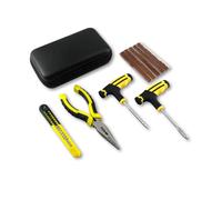 Fonyiunce Kit Riparazione Pneumatici Auto, Ripara Gomme Auto, Valido per Tutti i Tipi di Pneumatici,Kit Riparazione Pneumatici Emergenza per Ripara Gomme Auto, Moto, Trattori, Camper