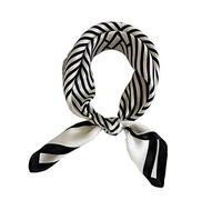 FONYVE Sciarpe in 100% seta di gelso da donna, sciarpa leggera per capelli in raso, piccola sciarpa per capelli di seta per dormire, 53,3 x 53,3 cm, Small