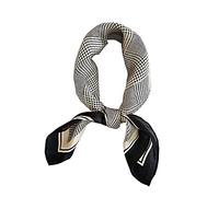 FONYVE Sciarpe in 100% seta di gelso da donna, sciarpa leggera per capelli in raso, piccola sciarpa per capelli di seta per dormire, 53,3 x 53,3 cm, Small