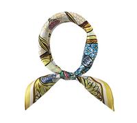 FONYVE Sciarpe in 100% seta di gelso da donna, sciarpa leggera per capelli in raso, piccola sciarpa per capelli di seta per dormire, 53,3 x 53,3 cm, Small