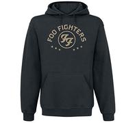 Foo Fighters Arched Star Felpa con Cappuccio Nero L