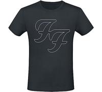 Foo Fighters But Here We Are Uomo T-Shirt Nero 100% Cotone Regular