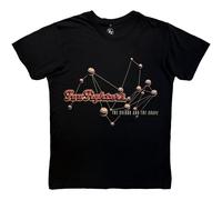 Foo Fighters Colour The Shape Premium Carbon ufficiale Uomo maglietta unisex