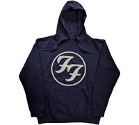 Foo Fighters FF Logo ufficiale Felpa con Cappuccio