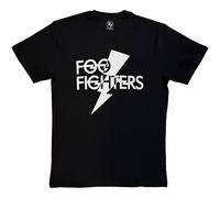Foo Fighters Flash Logo Mono autorizzato Uomo maglietta