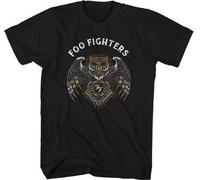 Foo Fighters Gufo Alternativa Grunge Musica Rock Fascia Dave Grohl T Shirt
