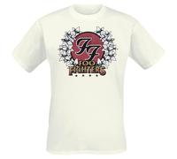 Foo Fighters In Your Honor Uomo T-Shirt Bianco 100% Cotone Regular