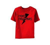 FOO FIGHTERS - LOGO (6-12 MONTHS) RED Kids T-Shirt Medium