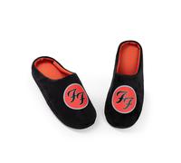 Foo Fighters Nero Logo Pantofole Mule Uomini