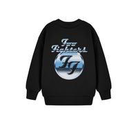 Foo Fighters Nero Metal Shine Kids Felpa Unisex Bambini