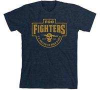 Foo Fighters San Francisco Valley Logo Teschio Alternativa Rock T Shirt FFI01320