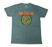 Rock Off officially licensed products Foo Fighters T Shirt Graff Band Logo Nuovo Ufficiale Eco Unisex Size M