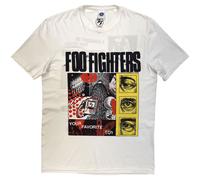 Foo Fighters Your Favourite Toy Tracklist autorizzato Uomo maglietta