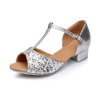 Fooceoute Bambino Scarpe da Ballo Latino,Scarpe da Ballo da Salas,Salsa Bachata Scarpe Ballo da Salas,Scarpe da Salsa Bachata,Scarpe da Ballo,Scarpe da Ballo per Feste,Antiscivolo.