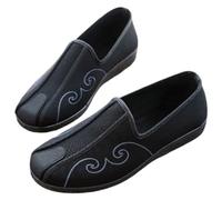 Fooceoute Tradizionali Scarpe Vecchie di Stoffa,Scarpe Tessuto per Arti Marziali,Scarpe da Ginnastica Kung Fu Taichi,Leggero ed Elegante,Flessibile,per Camminate e Corse quotidiane