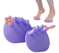 FOOD ARCH ALEVER, SEPATTORI DI TOE 2PCS, correttore di emessa a comfort non slittata multiuso, addestratore portatile dell'arco del piede, esercitatore per le gambe per modellare, massaggio