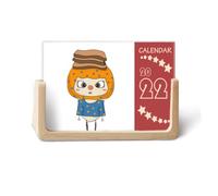 Food Bread Breakfast Brown Soft Full UU 2022 Calendario da scrivania Planner 12 mesi