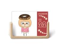 Food Breakfast Chocolate Sweet UU 2022 Calendario da tavolo Planner 12 mesi