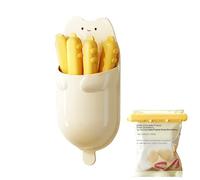 Food Clips - Bread Bag Fastener Set, Cute Kitchen Snack Package Holders with Strong Clamp Grip Structure, Easy Open Close Mechanism, Ideal for Home Pantry Storage Dorm Picnic Packing