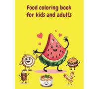 food coloring book for kids and adults