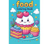 Food Coloring Book: Simple & cute
