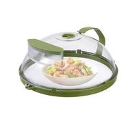 Food Cover Lid - Medium Vent Cover, Microwave Splatter Protector, Kitchen Utility Gadget | Breathable Cooking Lid, Multi-Purpose Washing Basket, Utensil Organizer Usage for Kitchen Counter Home