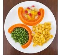 Food Cubby - Separatore per piatti alimentari, in silicone per alimenti, confezione da 2