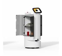 Food delivery Robot System integra Multi-Sensor Ostacle Avoidance e Annunci vocali in 10 lingue, ottimizzando il processo di raccolta di alimenti in grandi volumi.