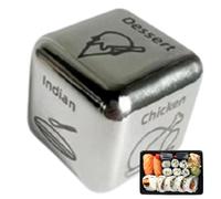 Food Dice Decider, dadi per giochi di dadi per cena, dadi decisionali per coppie, romantici per lui e per il suo appuntamento notturno, per San Valentino, Capodanno, compleanno