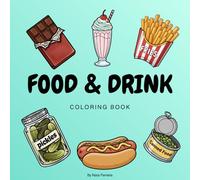 Food & Drink: Coloring Book