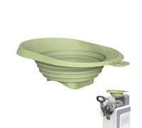 Food Funnel - Silicone Kitchen Tool | 20x14x5.5cm Non Sticky Wide Mouth Funnel with Anti-Splash Functions, Pp Material with Folding Storage, Cooking Accessory for Ice Cream and Drink Juice